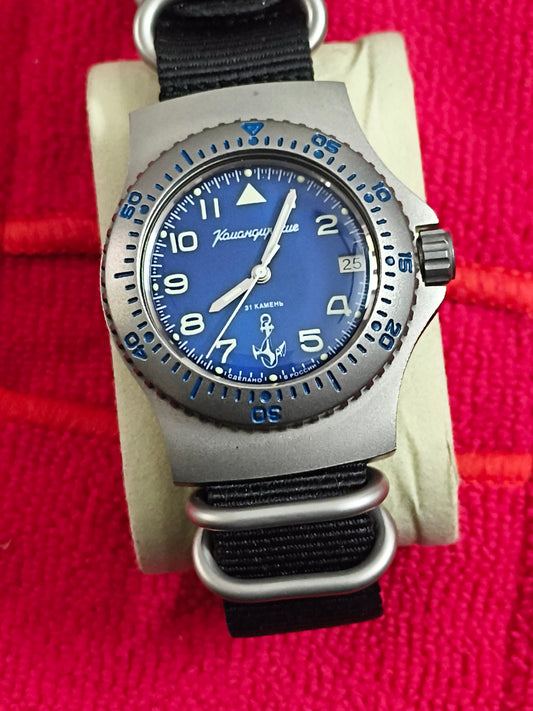 Vostok Komandirskie Sea Captain Automatic Diver Watch, Model 280684