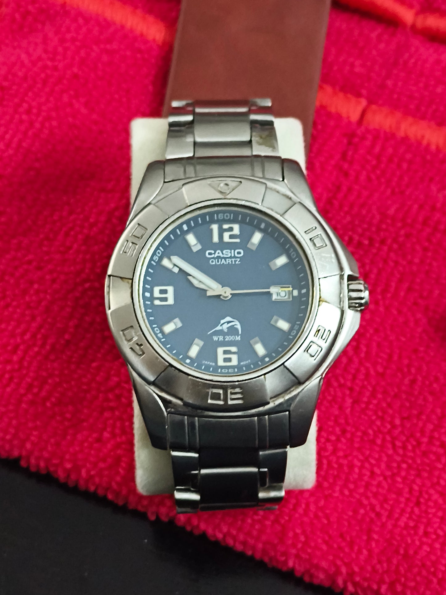 Casio Duro Marlin Neo-Vintage Watch with Blue Dial