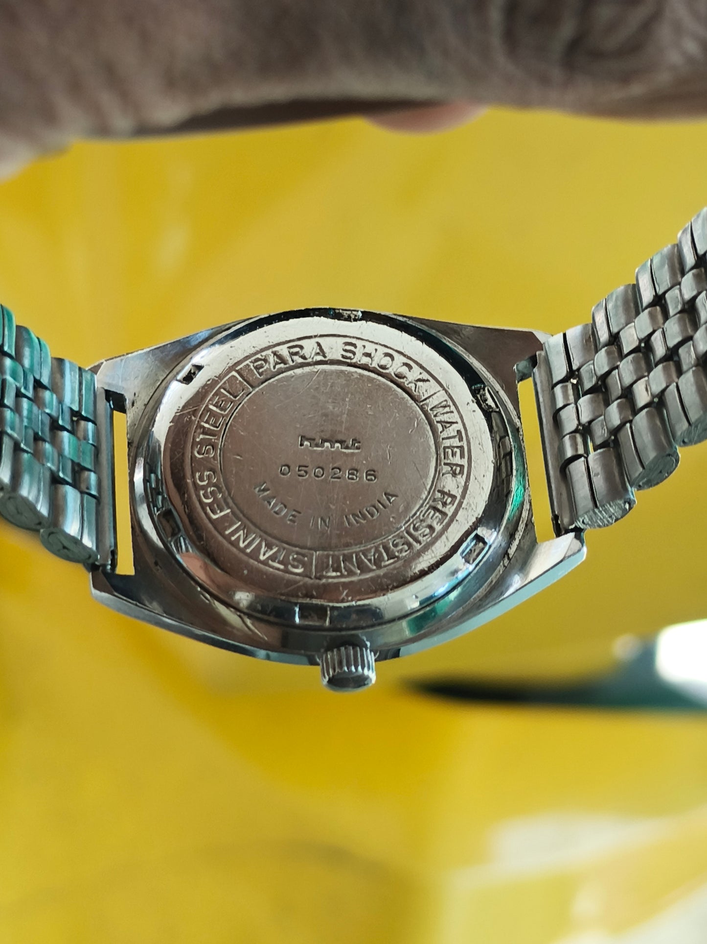 Vintage hmt avinash mechanical watch