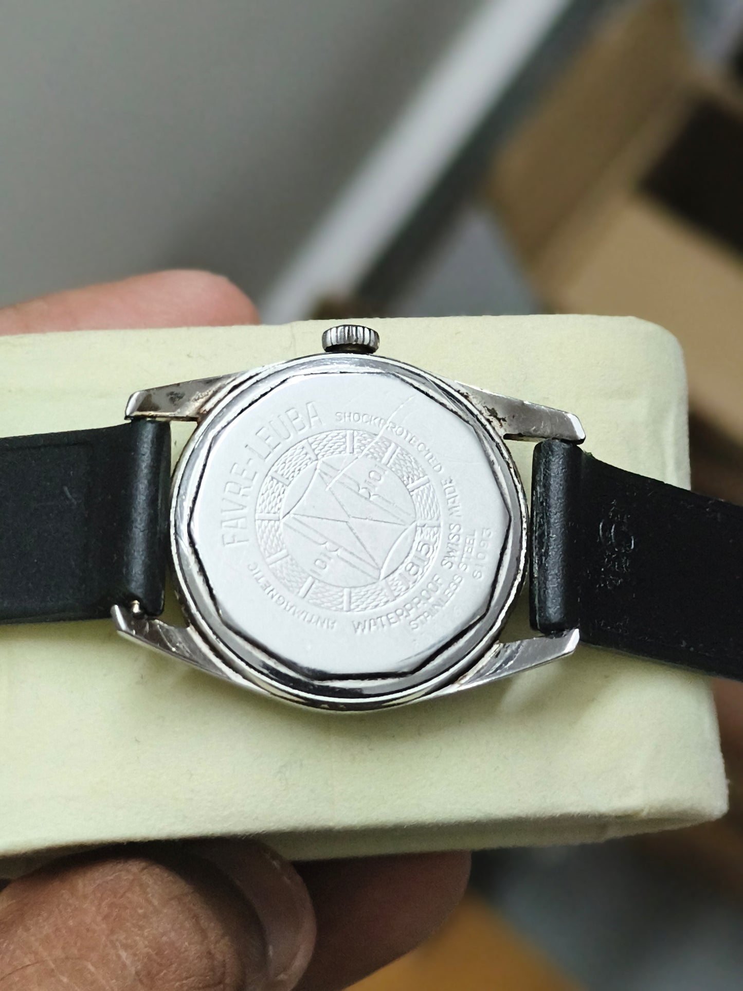 Favre Leuba Vintage Sea King Watch with Silver-toned Dial