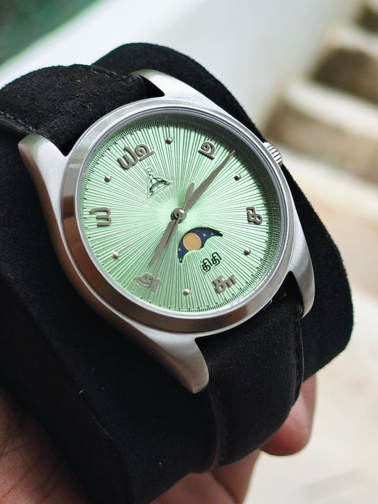 DWC Tithi Tamil Green Dial Watch
