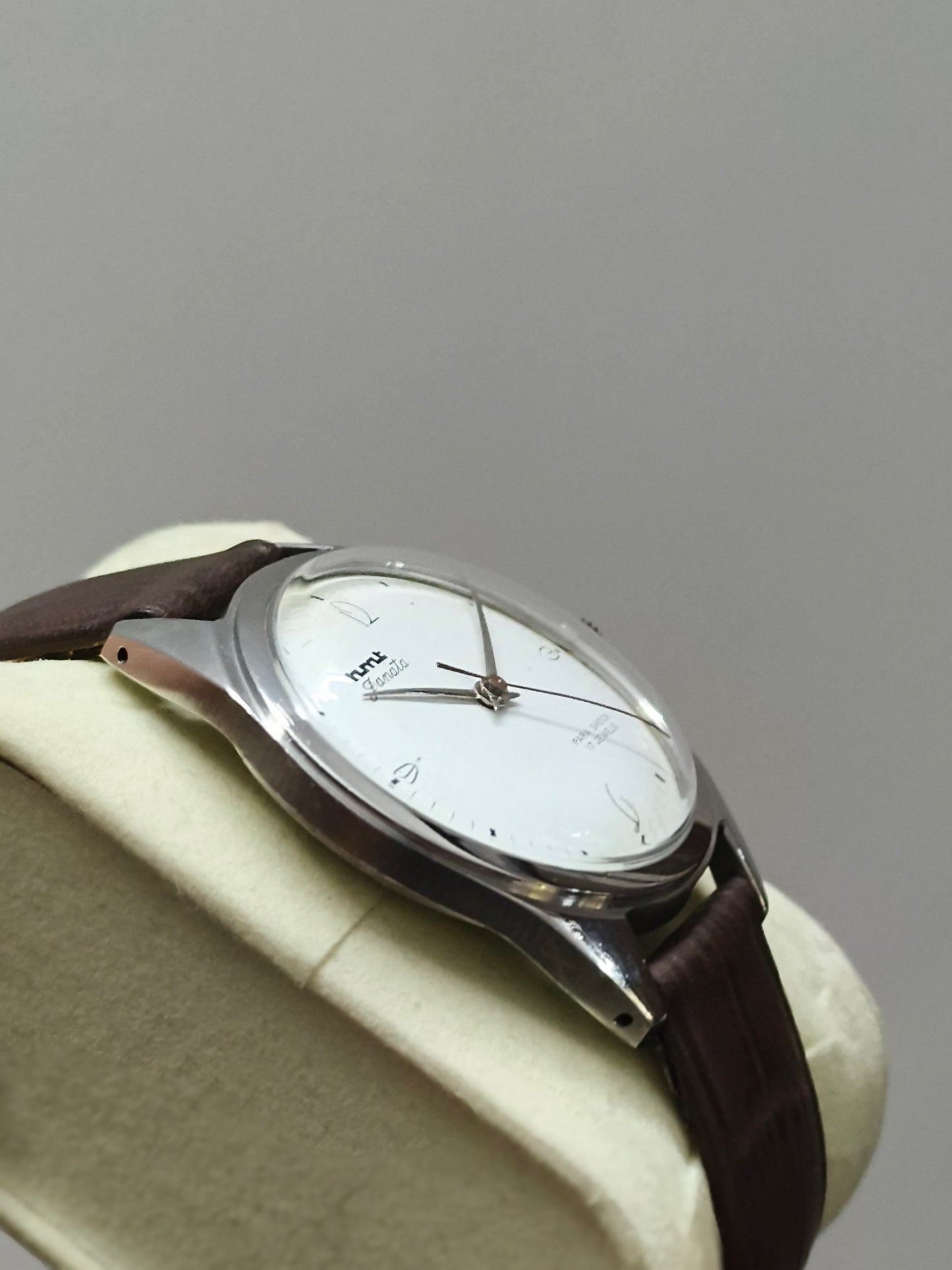 HMT Janata Mechanical Vintage Art Deco Dial Watch