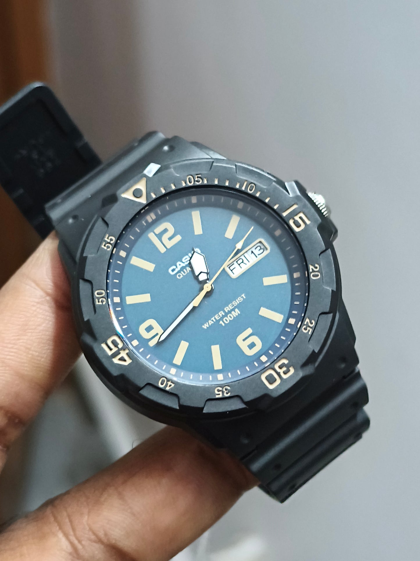 Casio MRW-200H-2B3VDF (with blue dial)