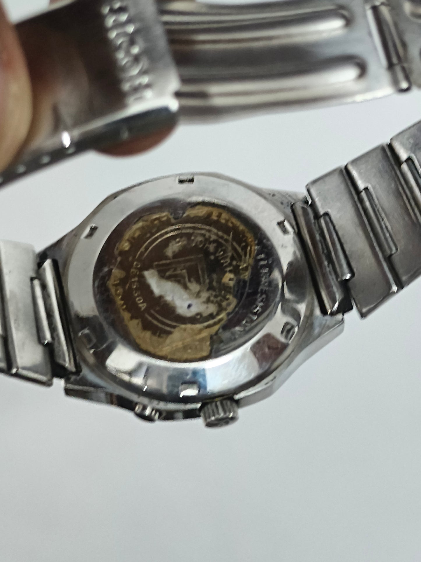 Ricoh Vintage Day Date Watch with Multi-tone Dial
