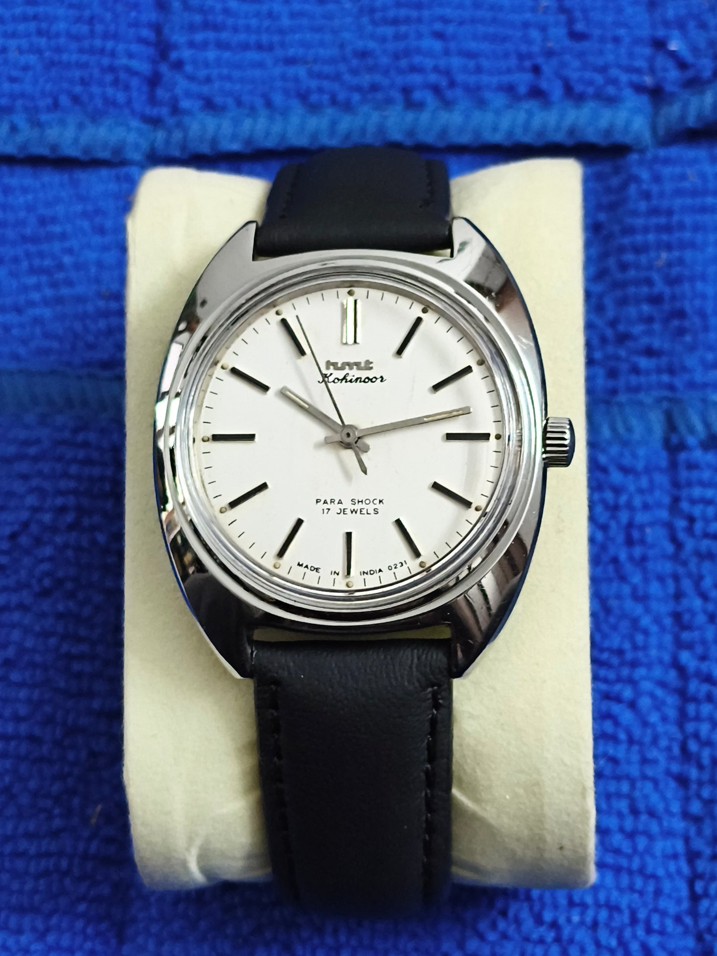 HMT Kohinoor Hand-wound Mechanical watch with a White Dial