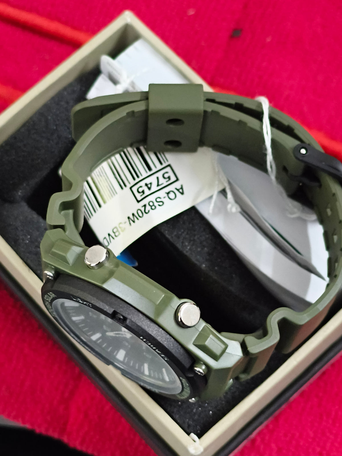 Casio AQ-S820W-3BV Tough Solar Watch Brand New