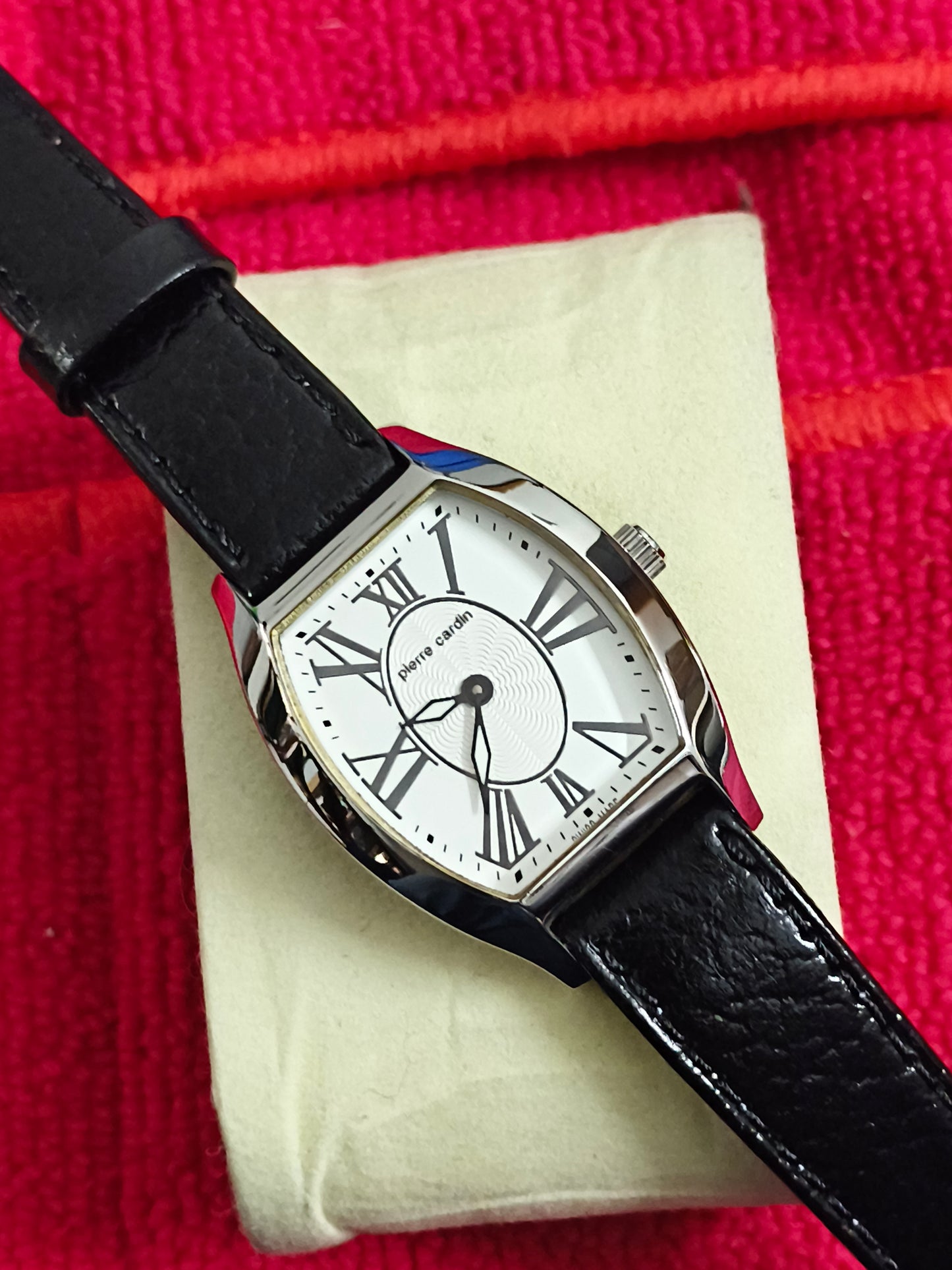 Pierre Cardin Ladies’ Quartz Watch with White Dial, Neo-vintage, Mint Condition