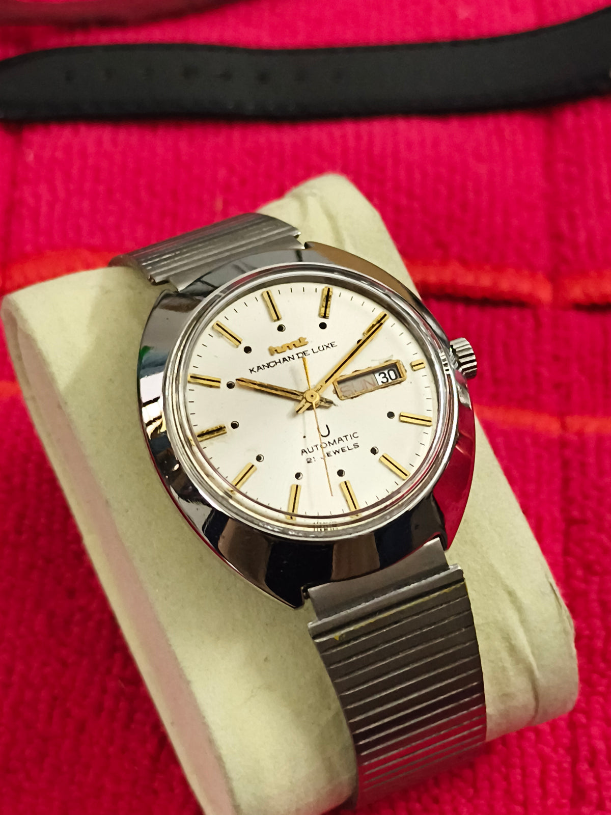 HMT Kanchan De Luxe Vintage Automatic Vintage Watch IOL Long Service Award Edition