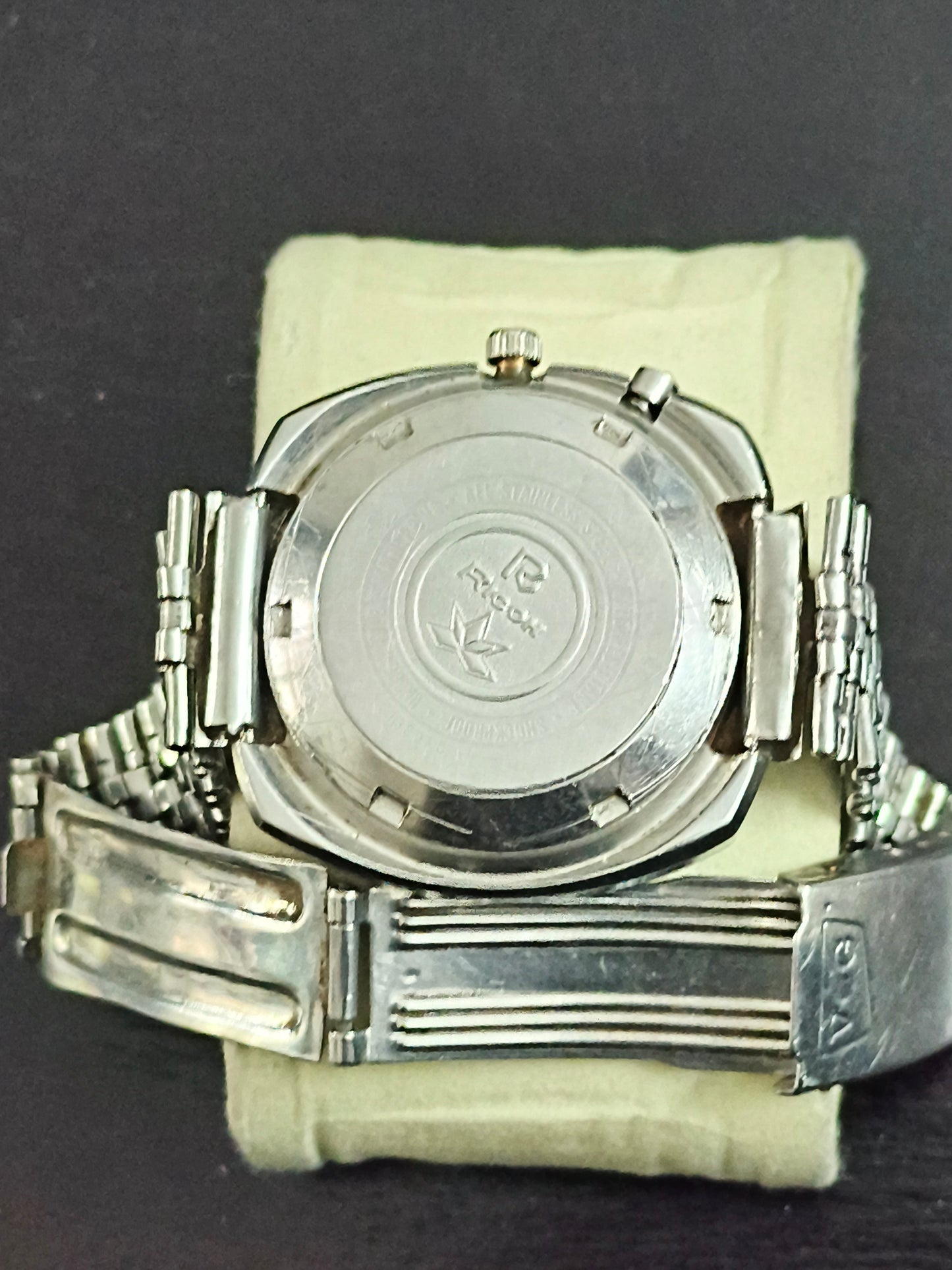 Ricoh 5 Automatic Vintage Watch with Gradient Purple Dial