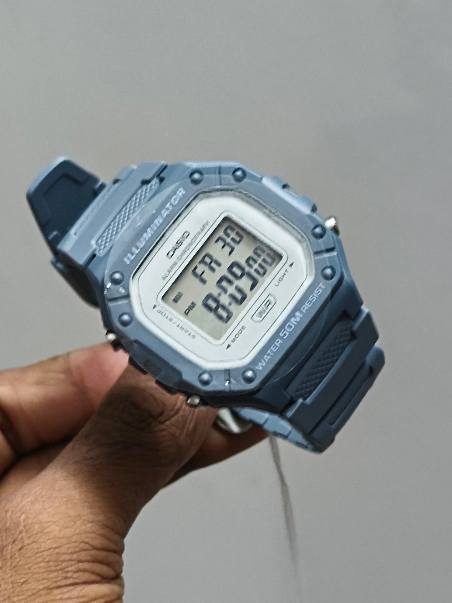 Casio W-218HC-2AVDF Blue