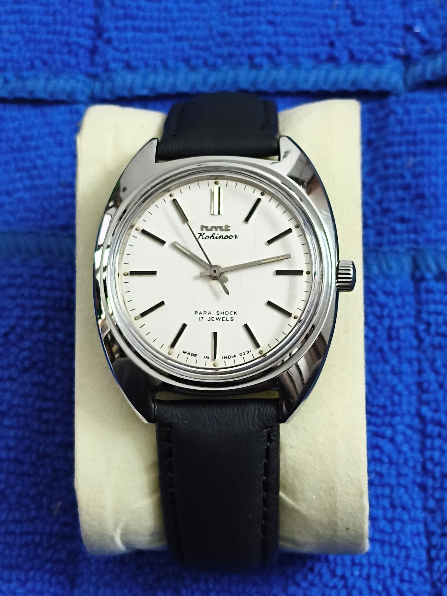 HMT Kohinoor Hand-wound Mechanical watch with a White Dial