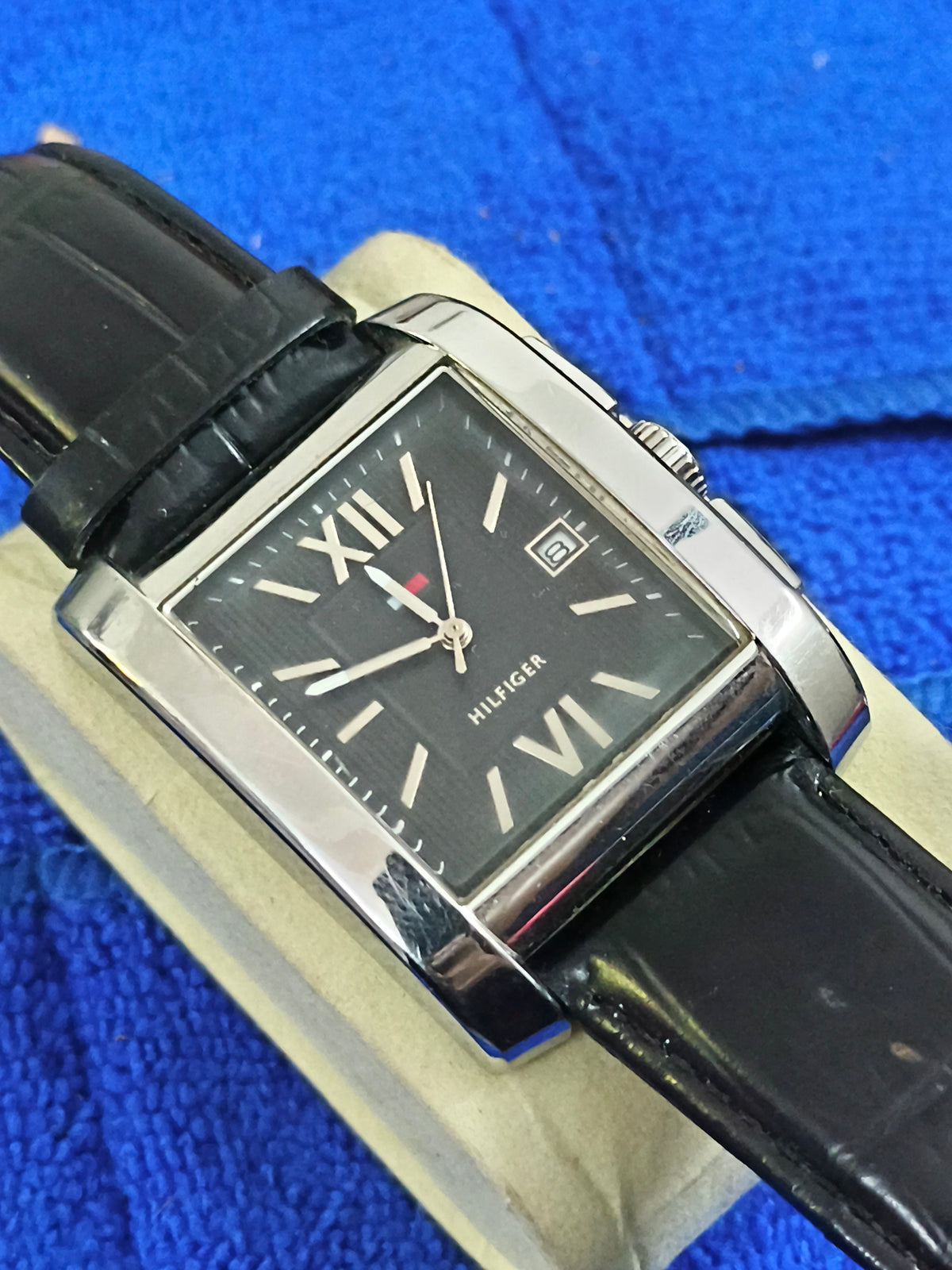 Tommy Hilfiger Quartz Watch with a Black Dial