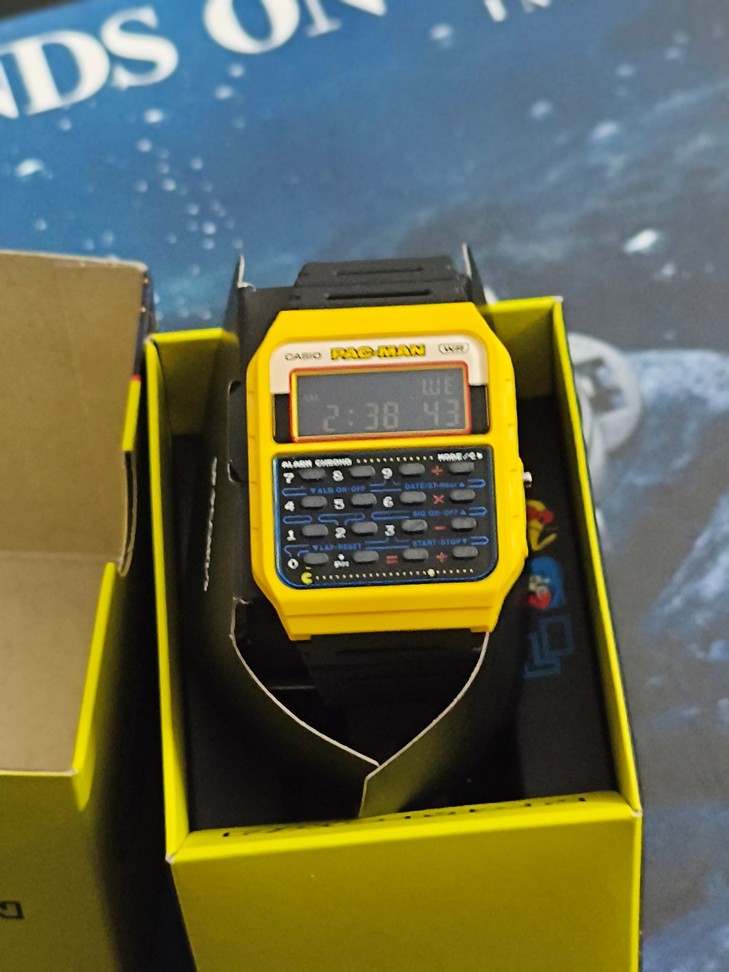 Casio PAC-MAN 45th Anniversary Edition Watch Model CA53WPC-1B