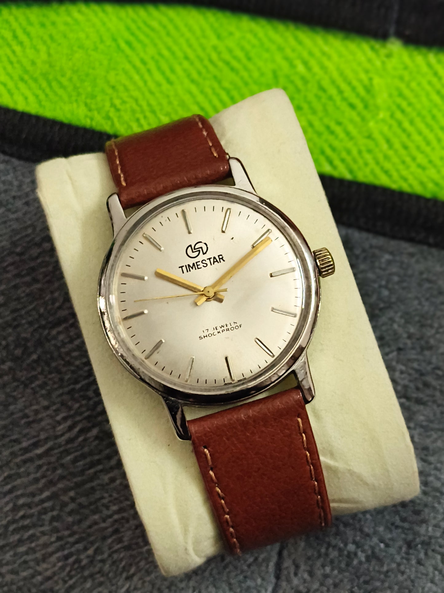 Timestar Vintage Mechanical Hand-wound Watch