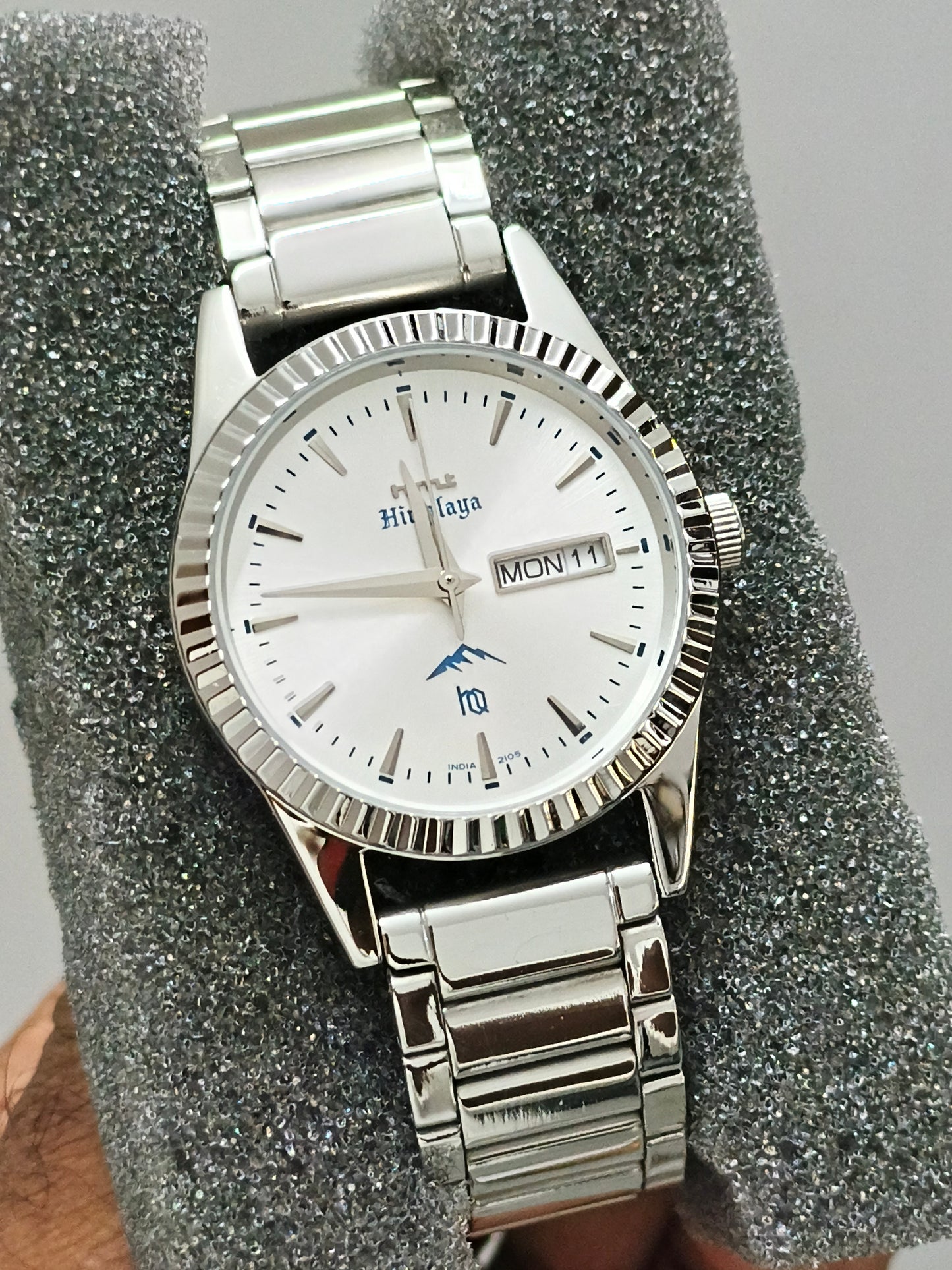 HMT Himalaya HQ Quartz Silver