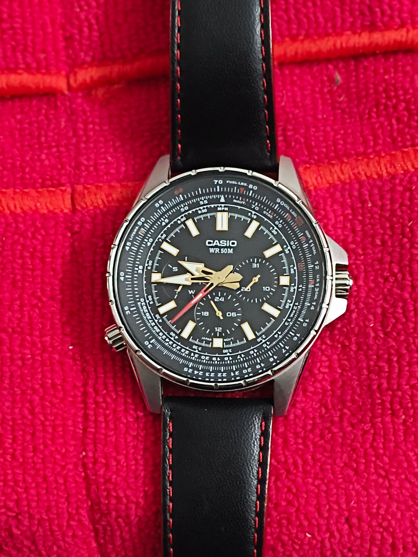 Casio Enticer MTP-SW320L-1AVDF “ Navitimer Tribute”