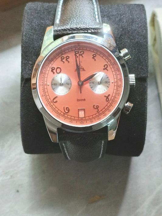 DWC Devnagri Chronograph Salmon first gen