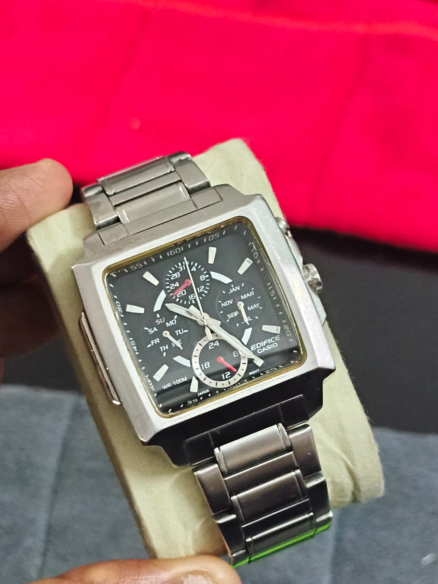 Casio Edifice EF-324 “Monaco” Sports Multifunction Watch