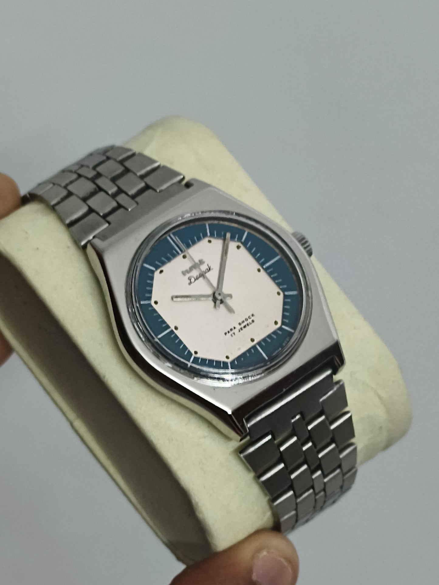 HMT Deepak Mechanical Watch with Two Tone Dial