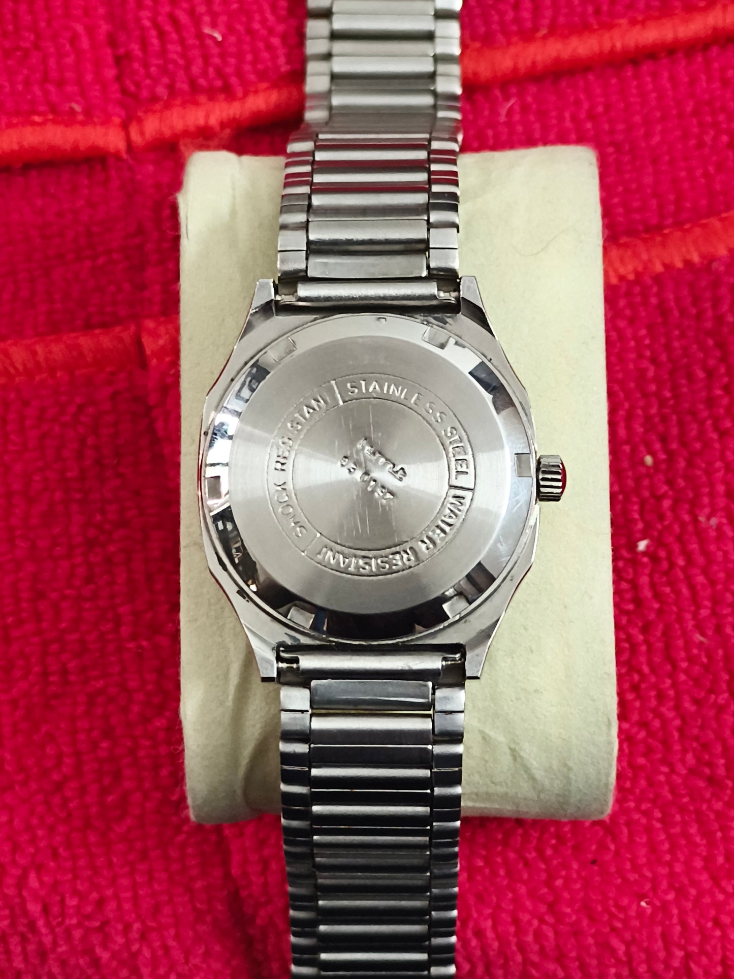 HMT Kailash Automatic Day Date Watch with a Silver-toned Dial