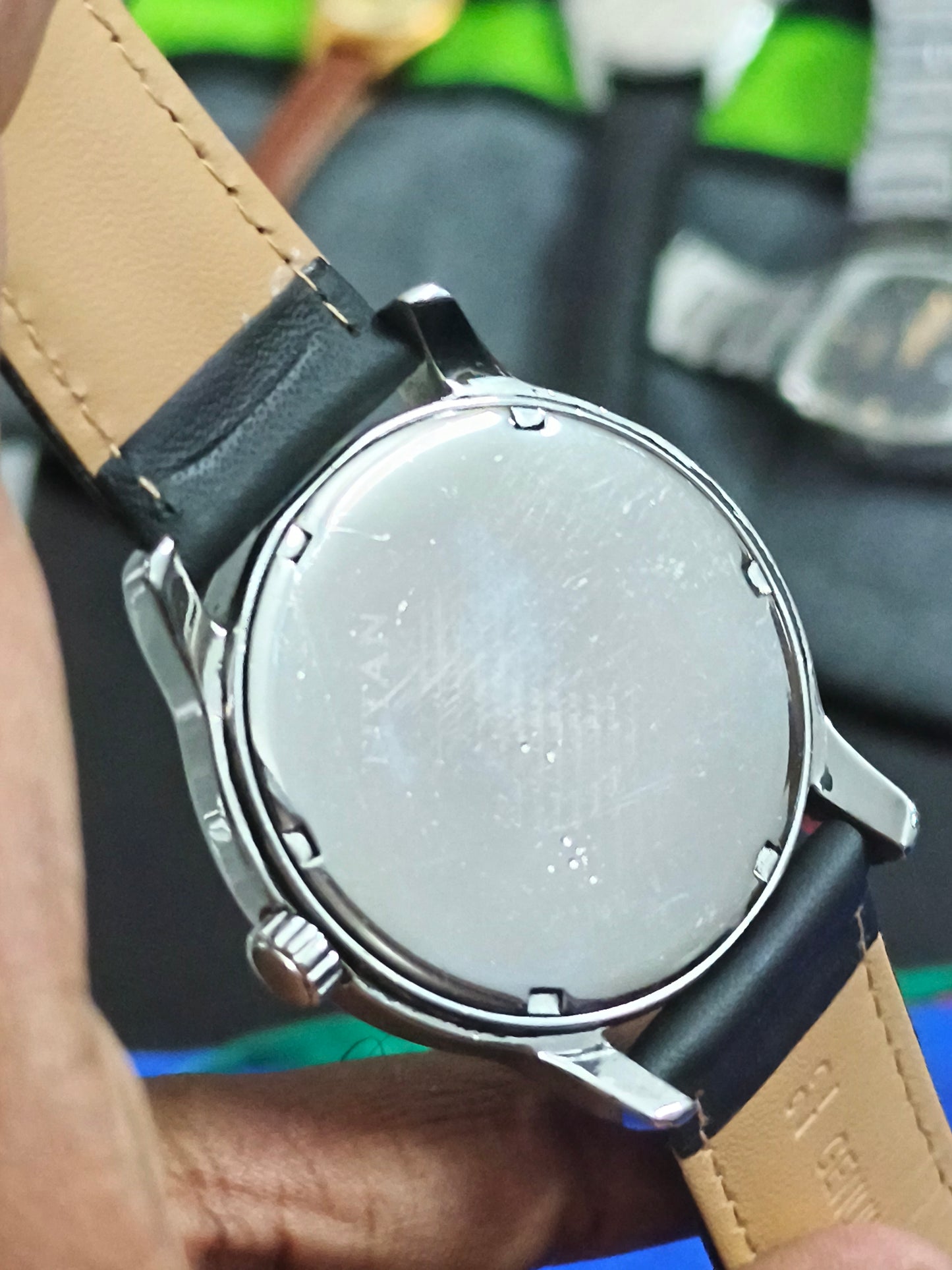 Titan Men’s Quartz Watch with Date and 24-H Retrograde Functions