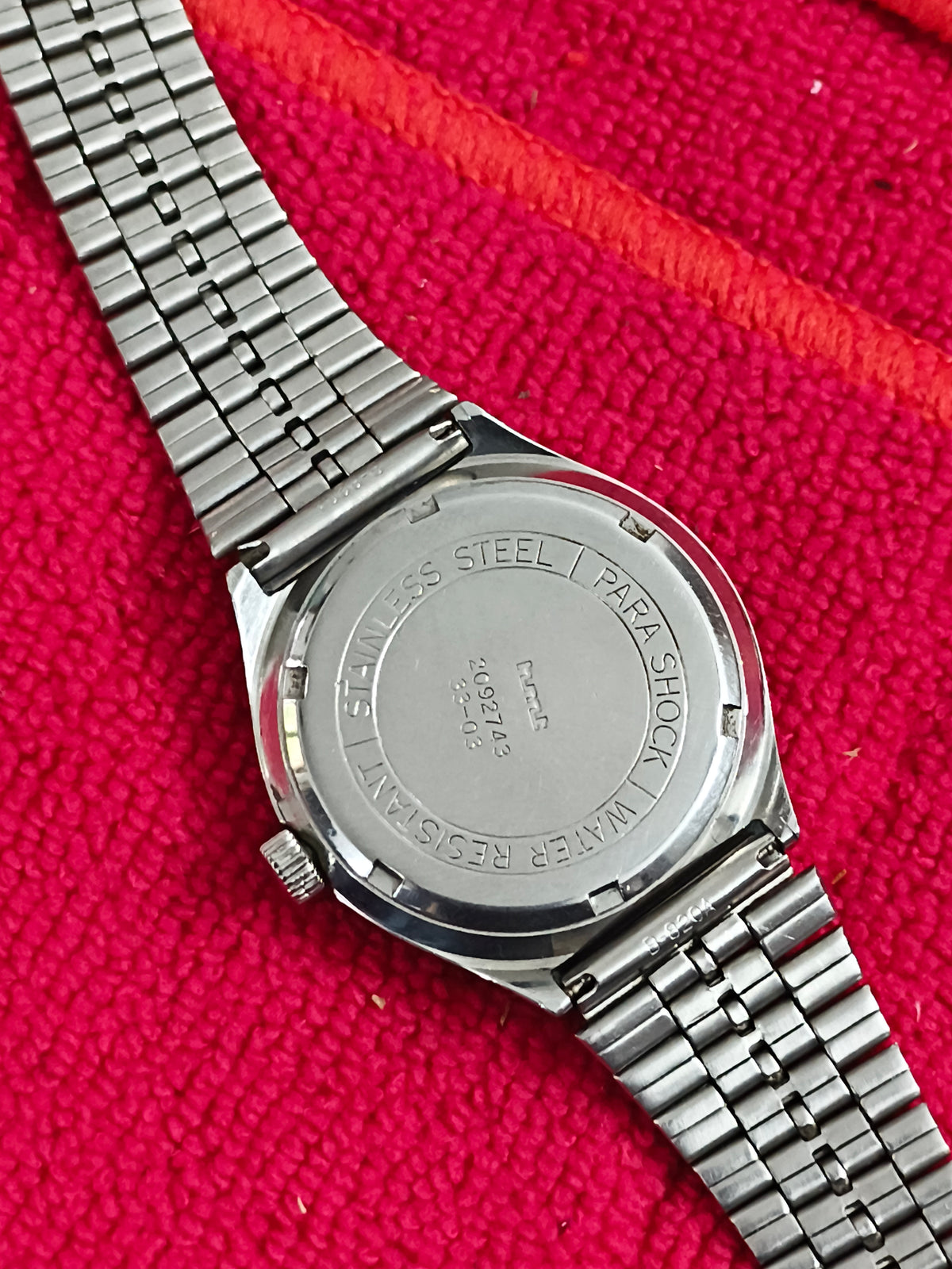 HMT Rohit Hand-wound Vintage Watch with a White Dial