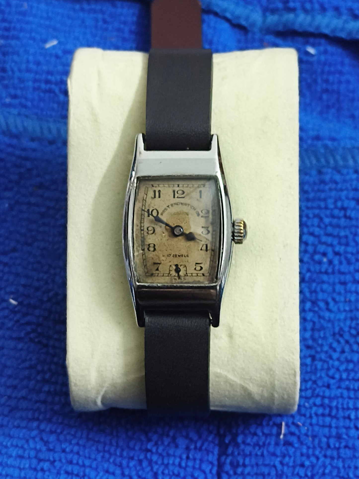 West Watch Co. Secondus “Tank” Vintage Hand-wound Watch
