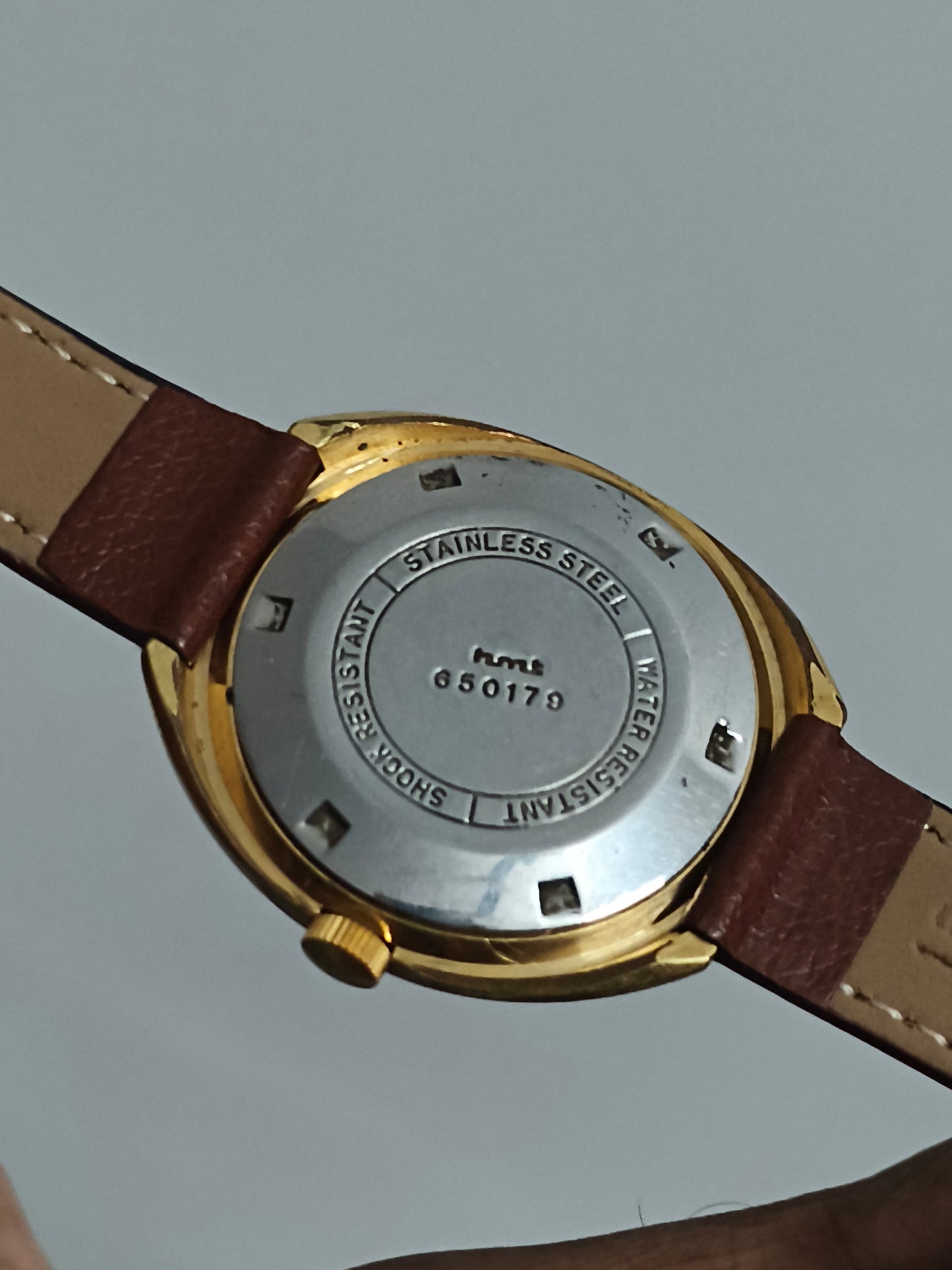 HMT Kanchan Automatic Watch Gold-toned