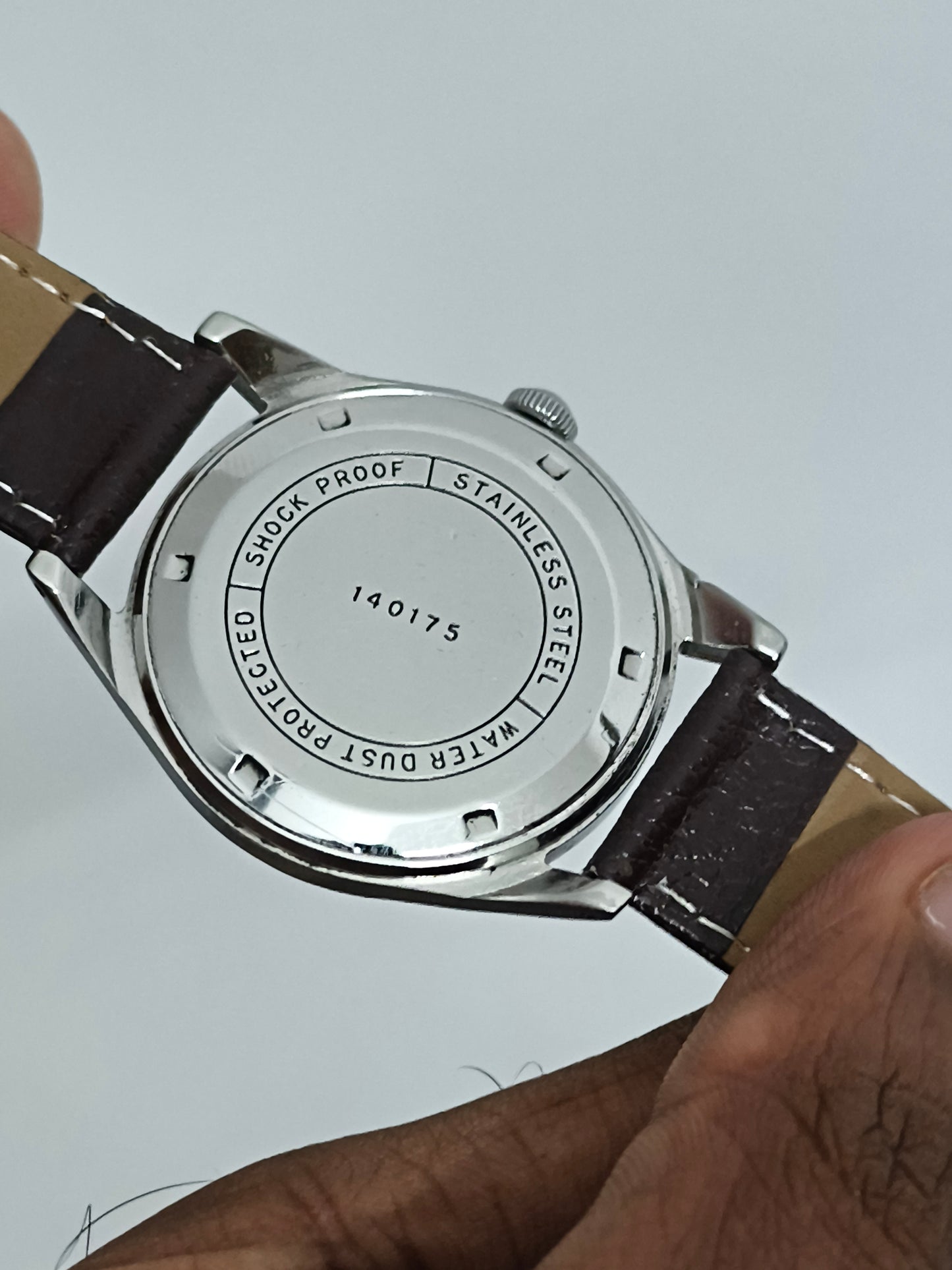 HMT Chinar Mechanical Vintage Watch with White Dial
