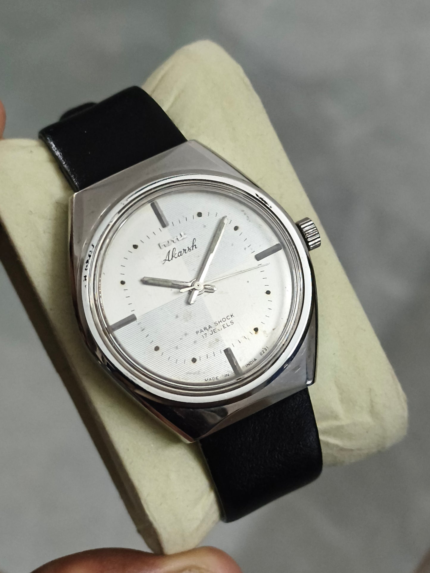 HMT Akarsh Mechanical Watch with Two Tone Dial