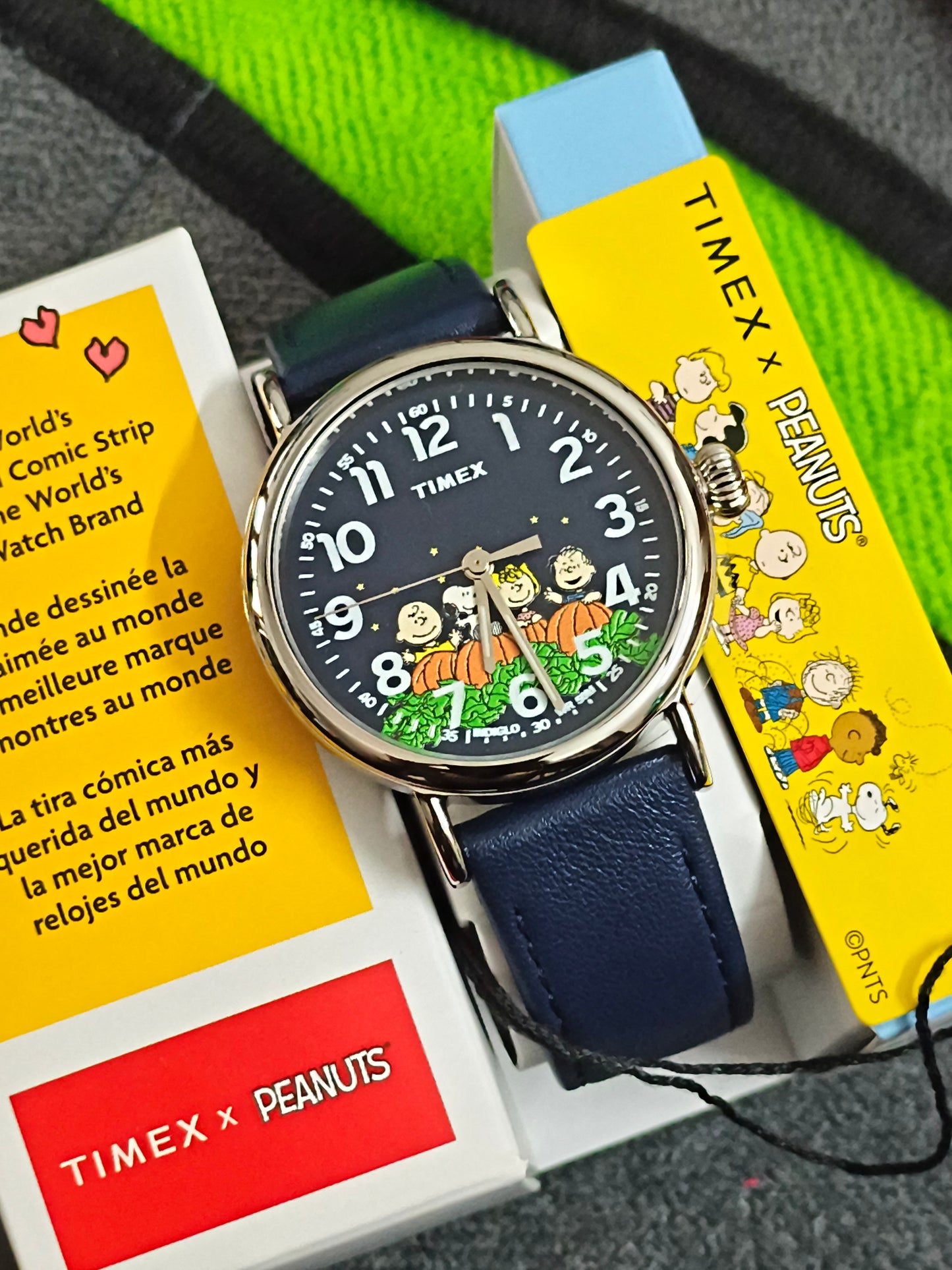 Timex x Peanuts Special Edition “Pumpkin Patch” Watch, Brand New Imported