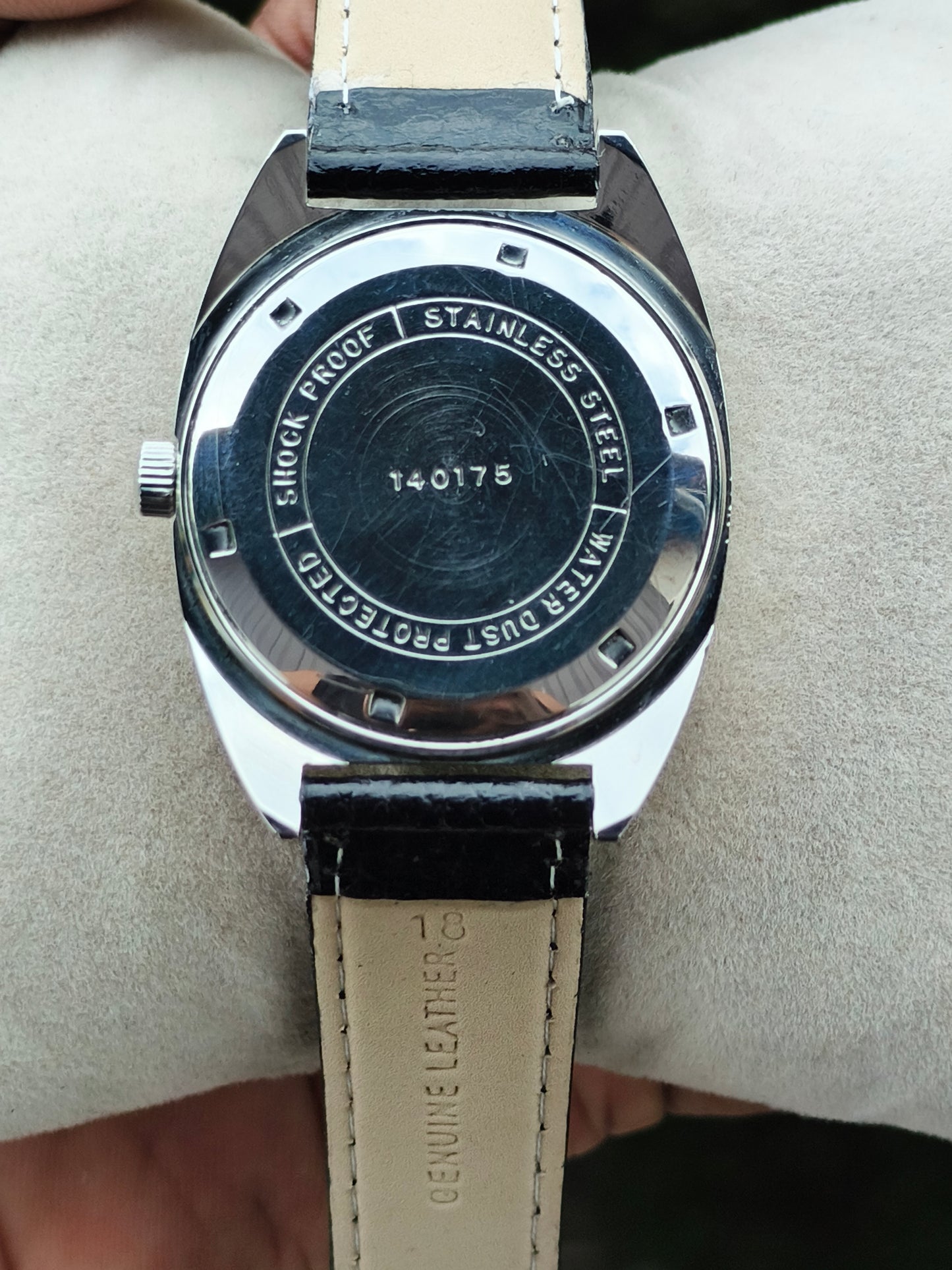 HMT Jawahar Mechanical Vintage Watch with Black Dial