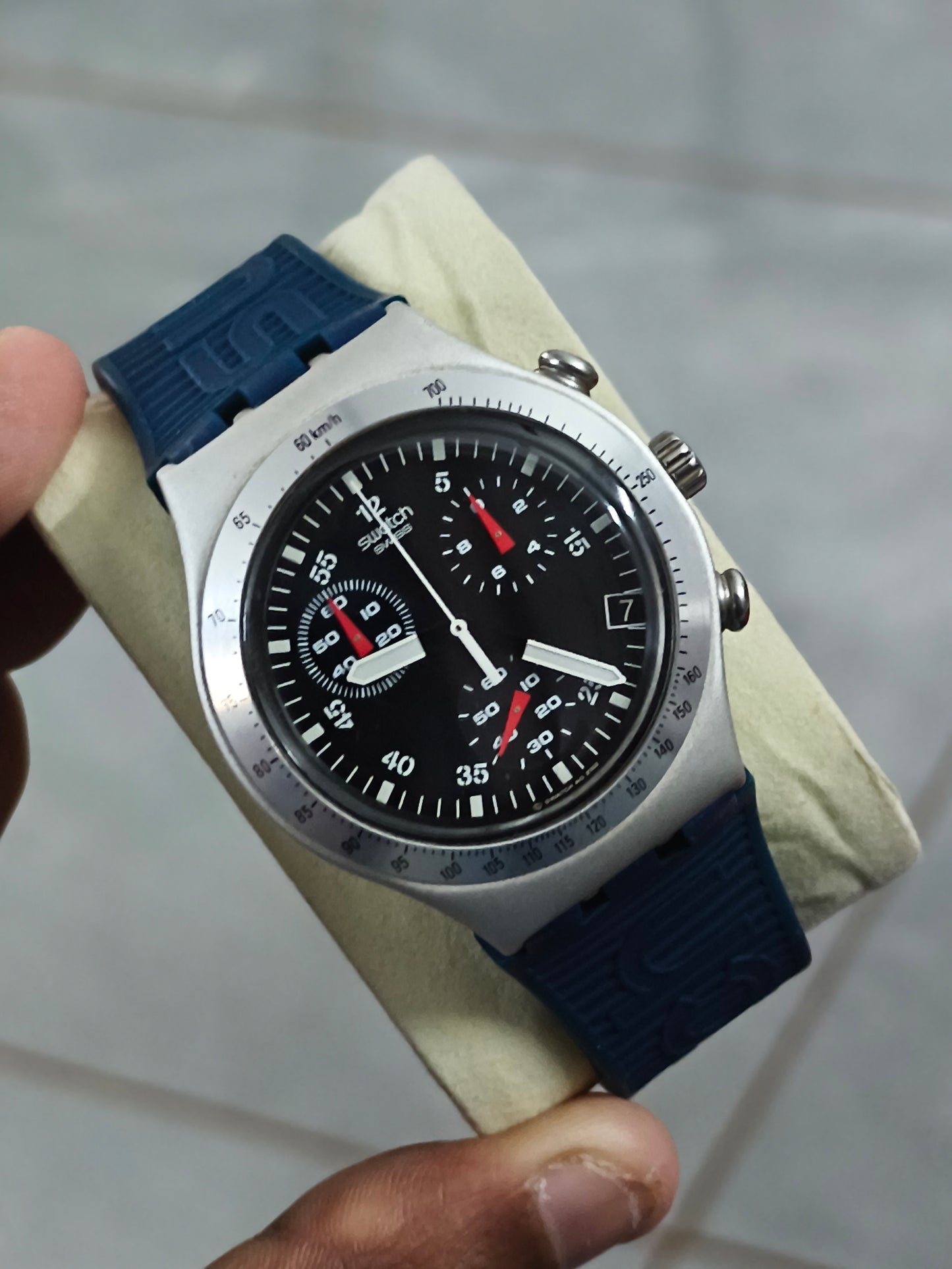 Swatch Irony Chronograph with a Black Dial