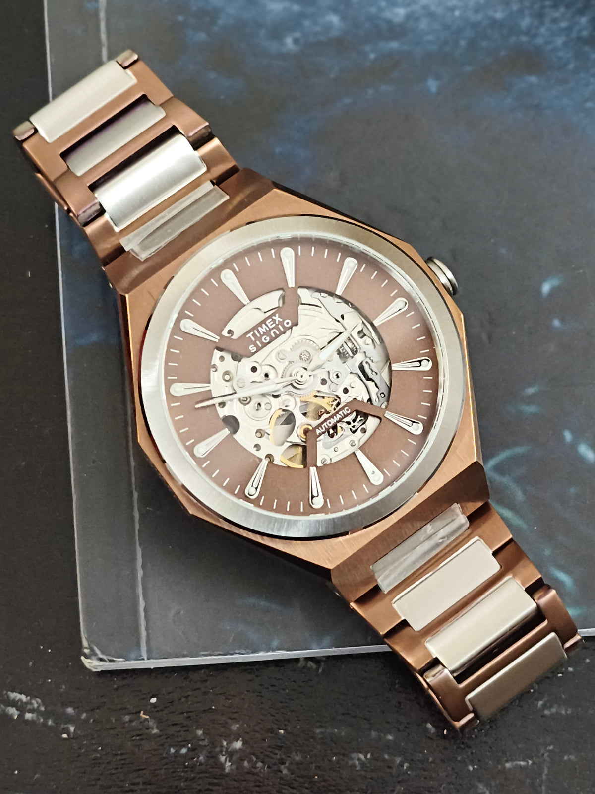 Titan Signio Automatic Skeleton Watch, Brand New