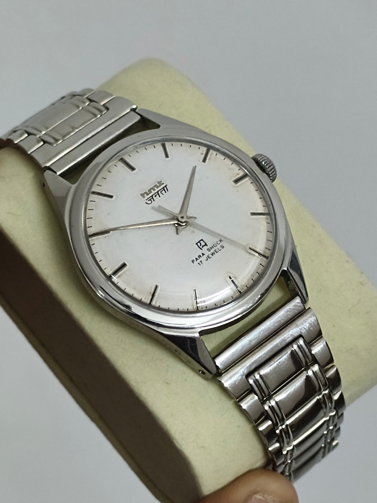 HMT Janata Mechanical Watch with Hindi Text