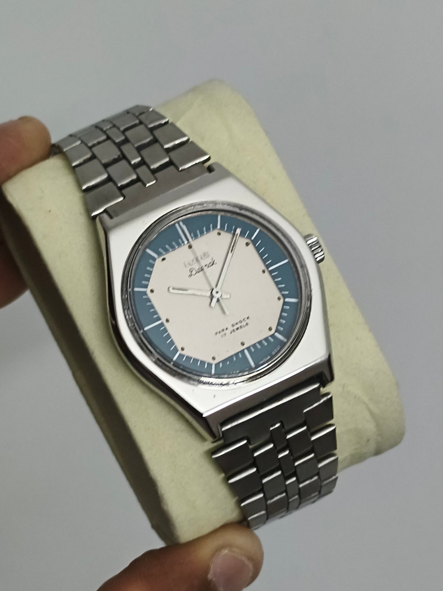 HMT Deepak Mechanical Watch with Two Tone Dial