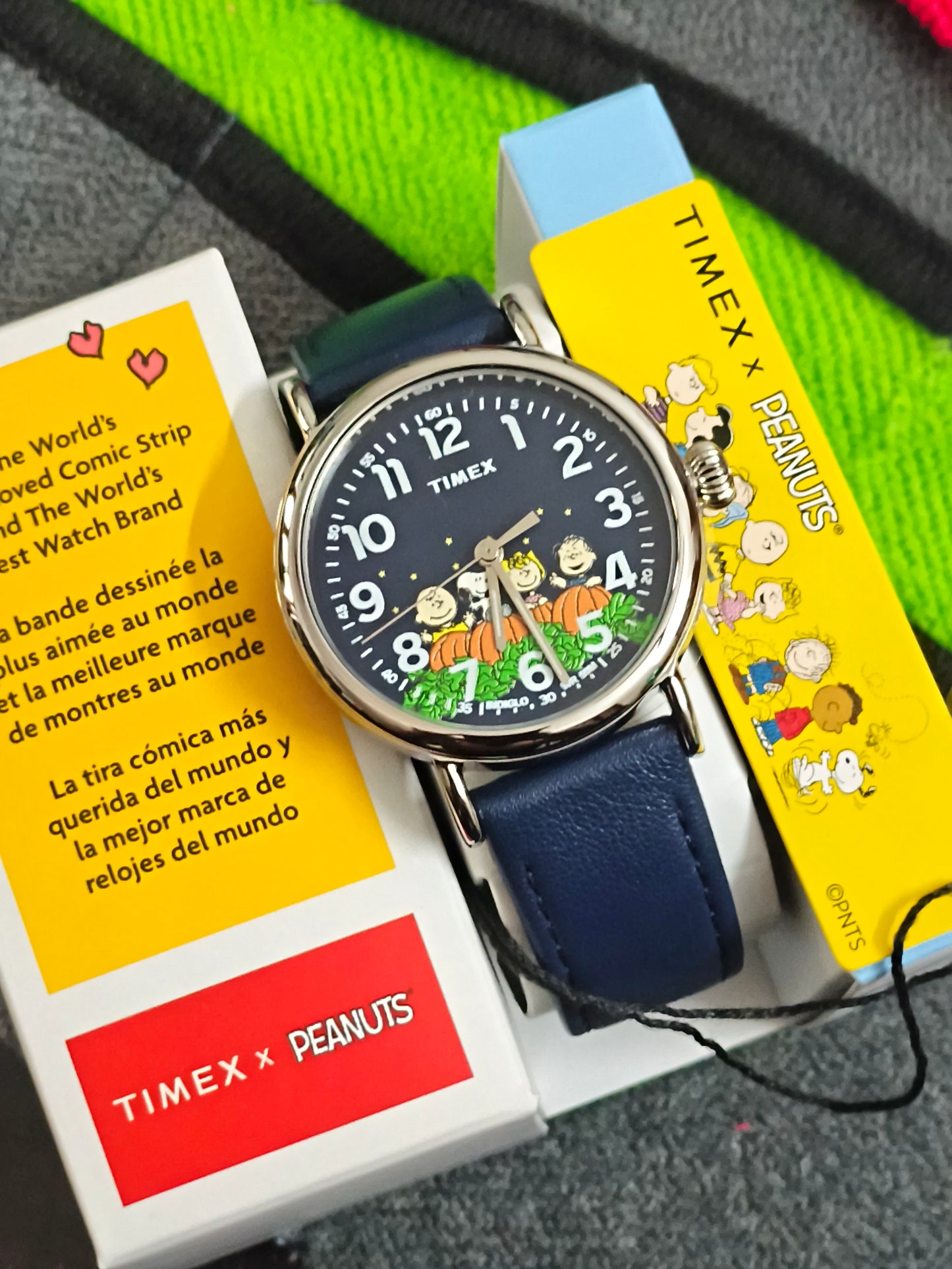 Timex x Peanuts Special Edition “Pumpkin Patch” Watch, Brand New Imported