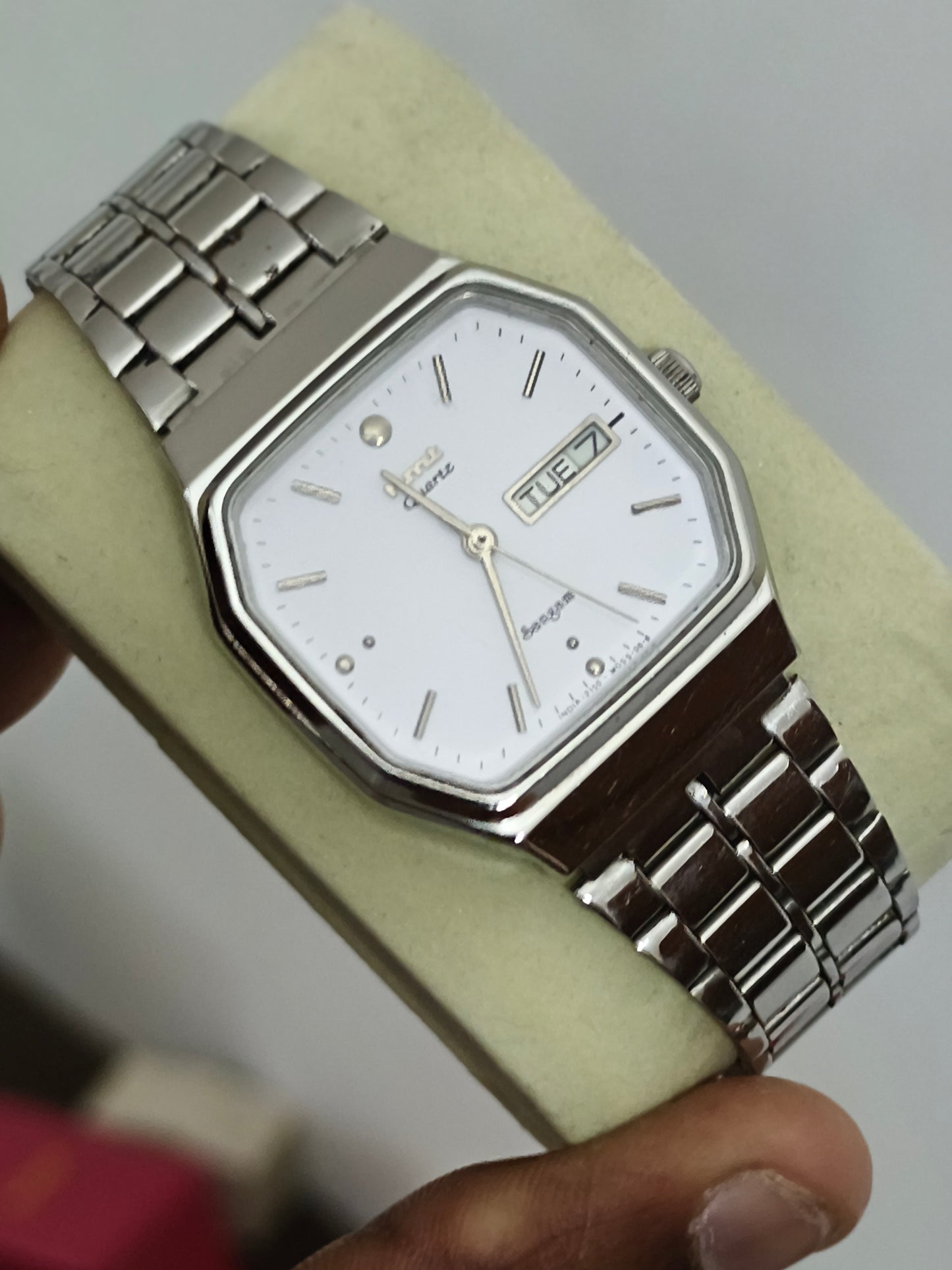 HMT Sangam Watch with White Dial