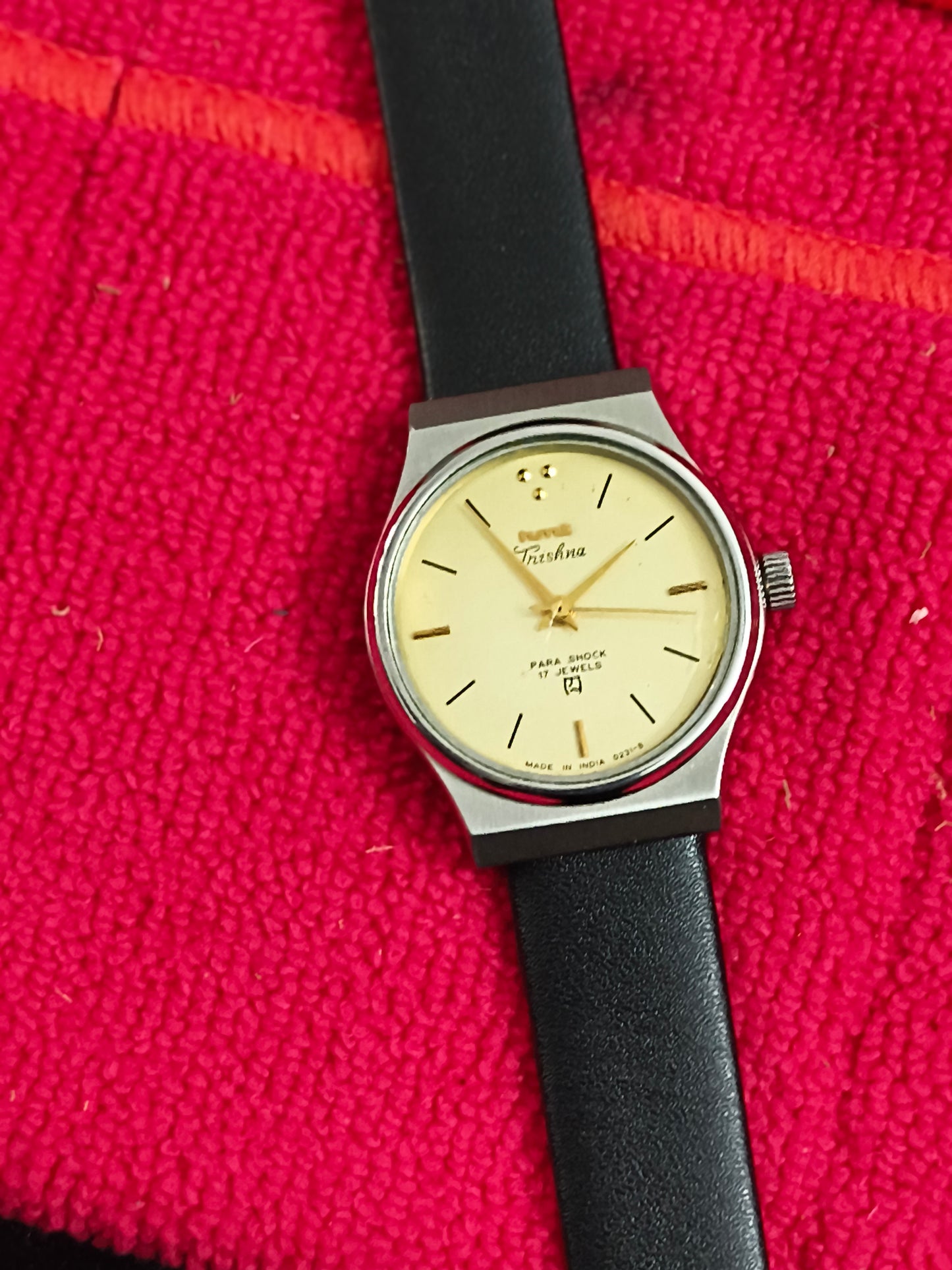 HMT Trishna Hand-wound Mechanical Watch