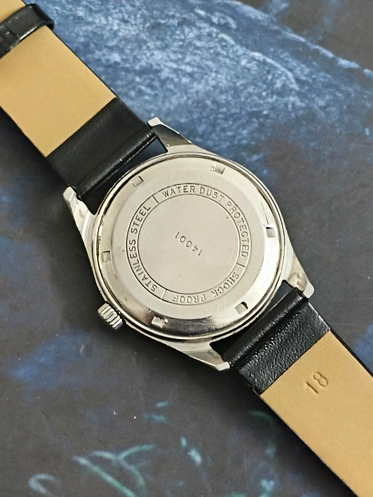 HMT Janata BHEL Hand-wound Vintage Watch with a White Dial