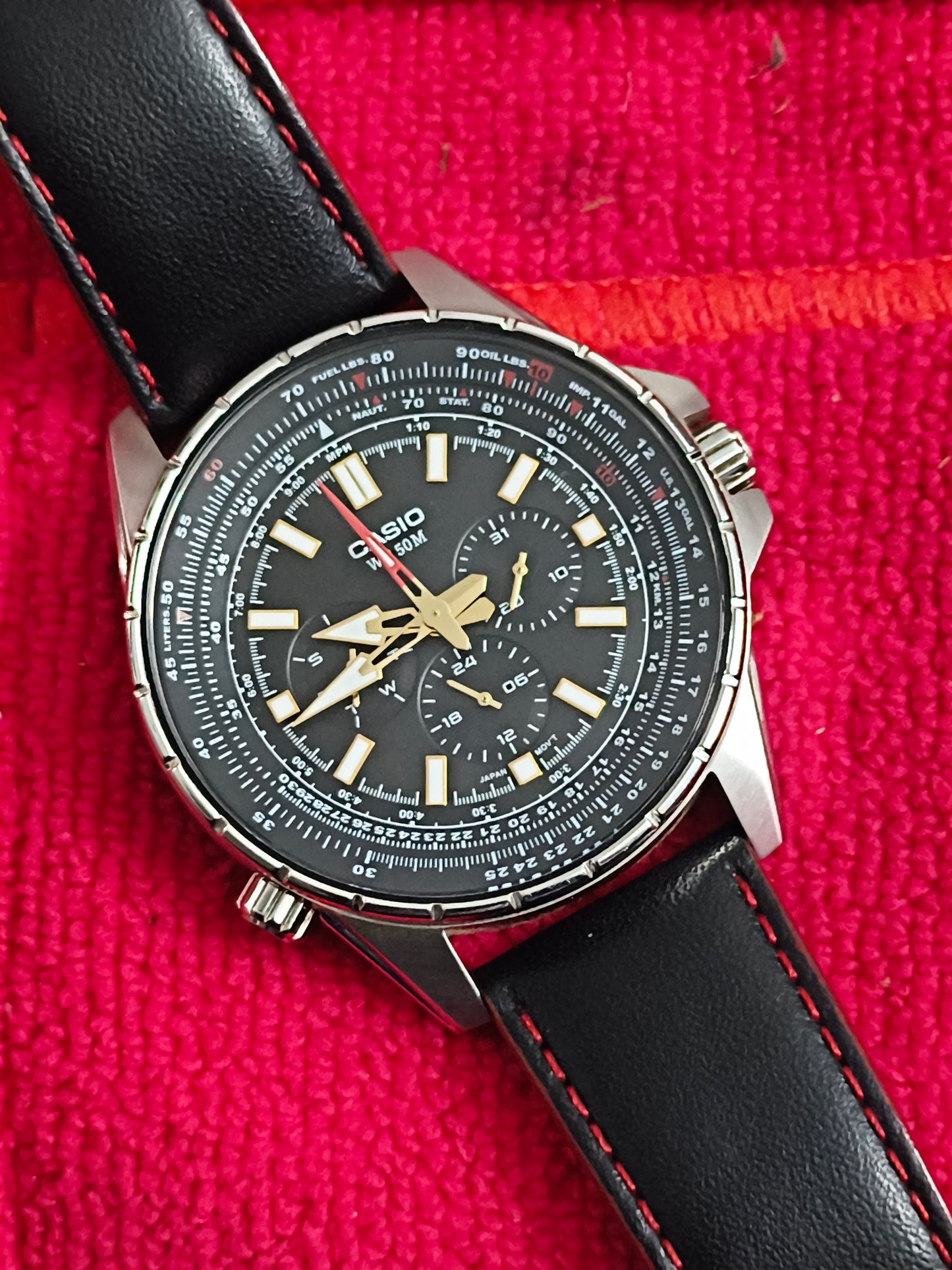 Casio Enticer MTP-SW320L-1AVDF “ Navitimer Tribute”