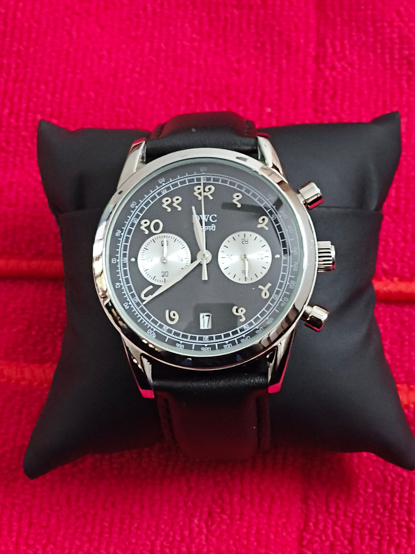 DWC Devanagari Chronograph 43mm, NOS/Mint Condition