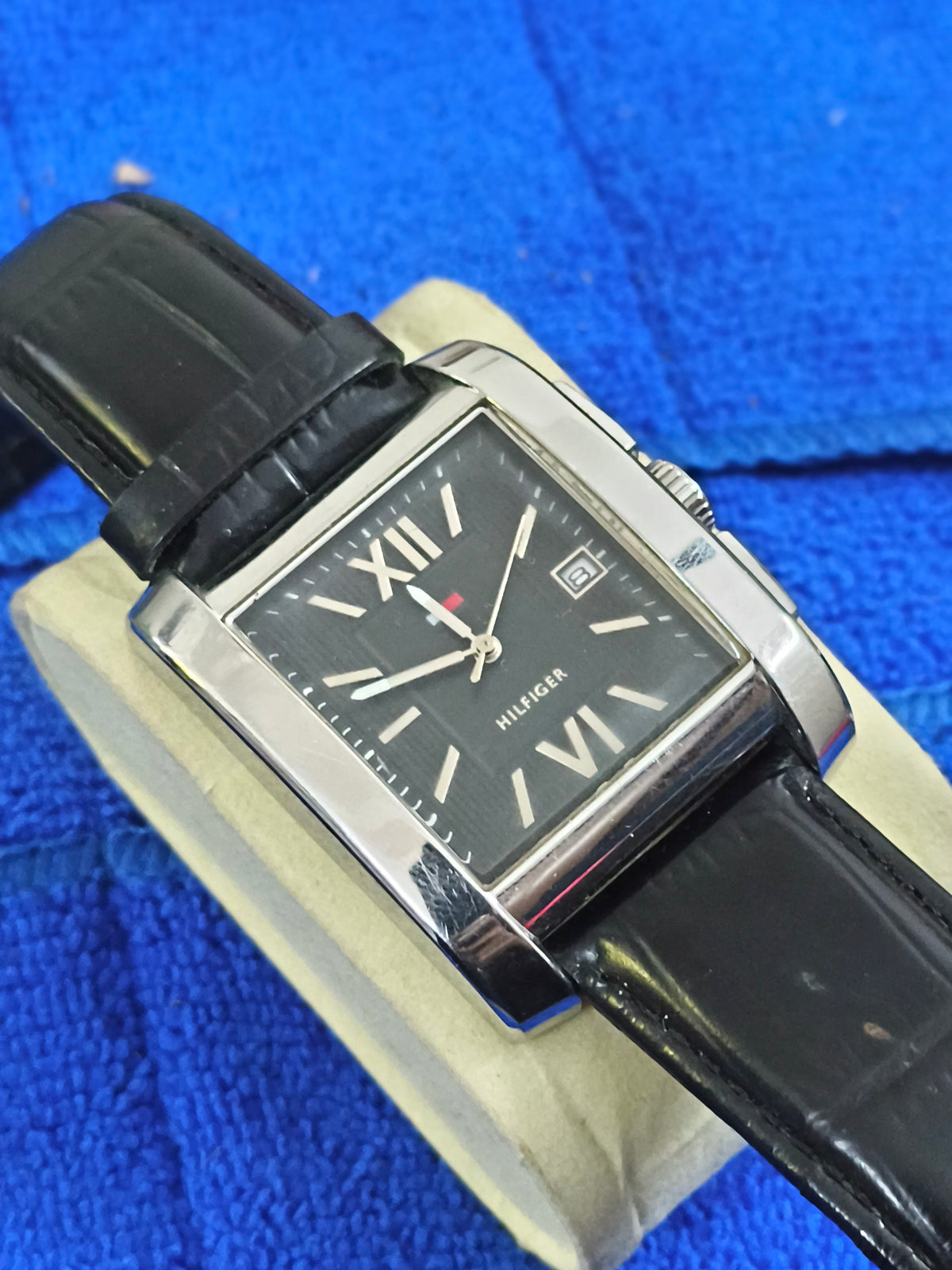 Tommy Hilfiger Quartz Watch with a Black Dial